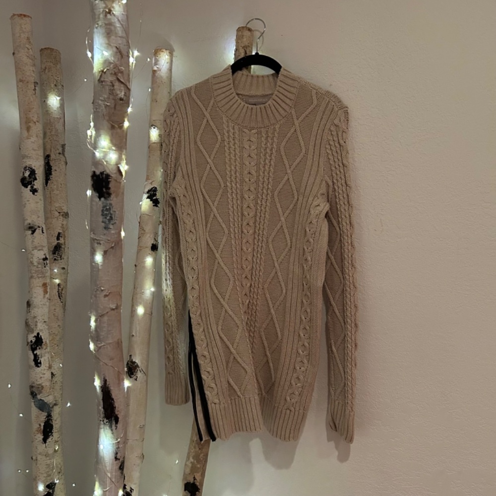 BANANA REPUBLIC MINI CABLE KNIT DRESS
